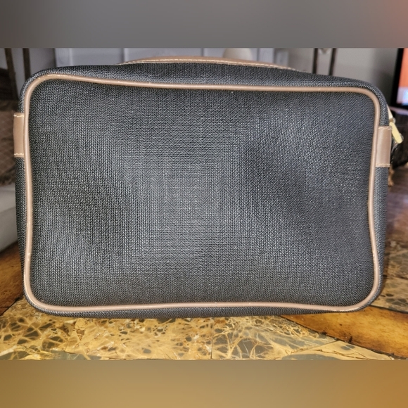 Dunhill Men's Black and Brown Leather Trim Bag - Picture 2 of 8